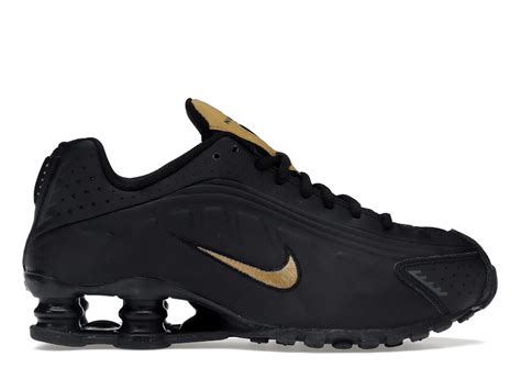 nike bekleidung gold schwarz|Nike Sportswear SHOX R4 .